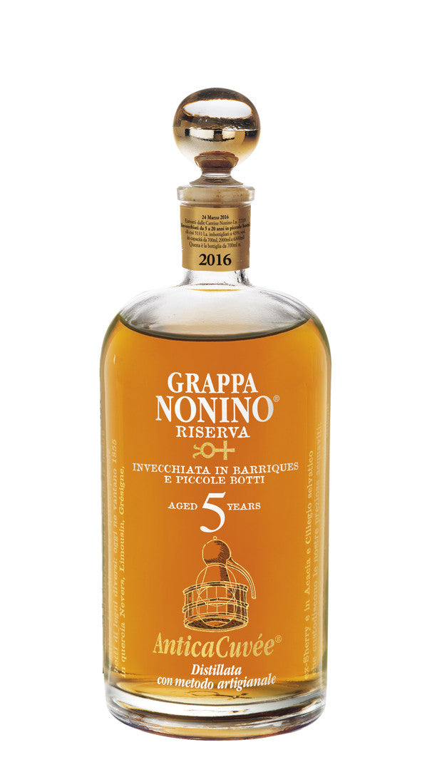 Grappa Riserva 'Antica Cuvée' Nonino 5 Anni