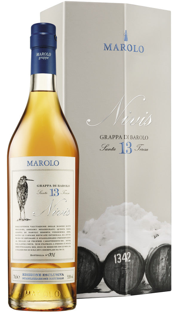 Grappa di Barolo 'Nivis 13' Marolo 2006