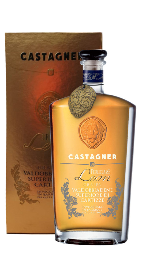 Grappa Barrique 'Fuoriclasse Leon Cartizze' Castagner (Confezione)