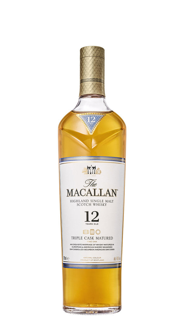 Whisky Single Malt Triple Cask Macallan 12 Anni