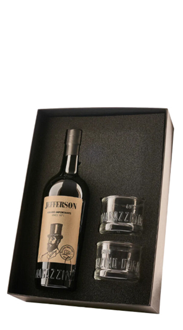 Kit Amaro Importante 'Jefferson Glass Pack' Vecchio Magazzino Doganale