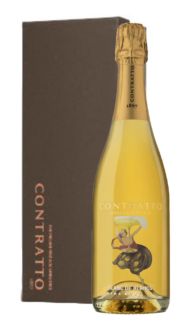 Alta Langa Pas Dosé Blanc de Blancs Contratto 2017 (Confezione)