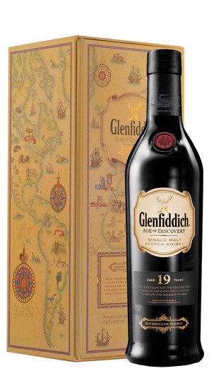 Whisky Single Malt Madeira Cask Finish 'Age Of Discovery' Glenfiddich 19 Anni (confezione)