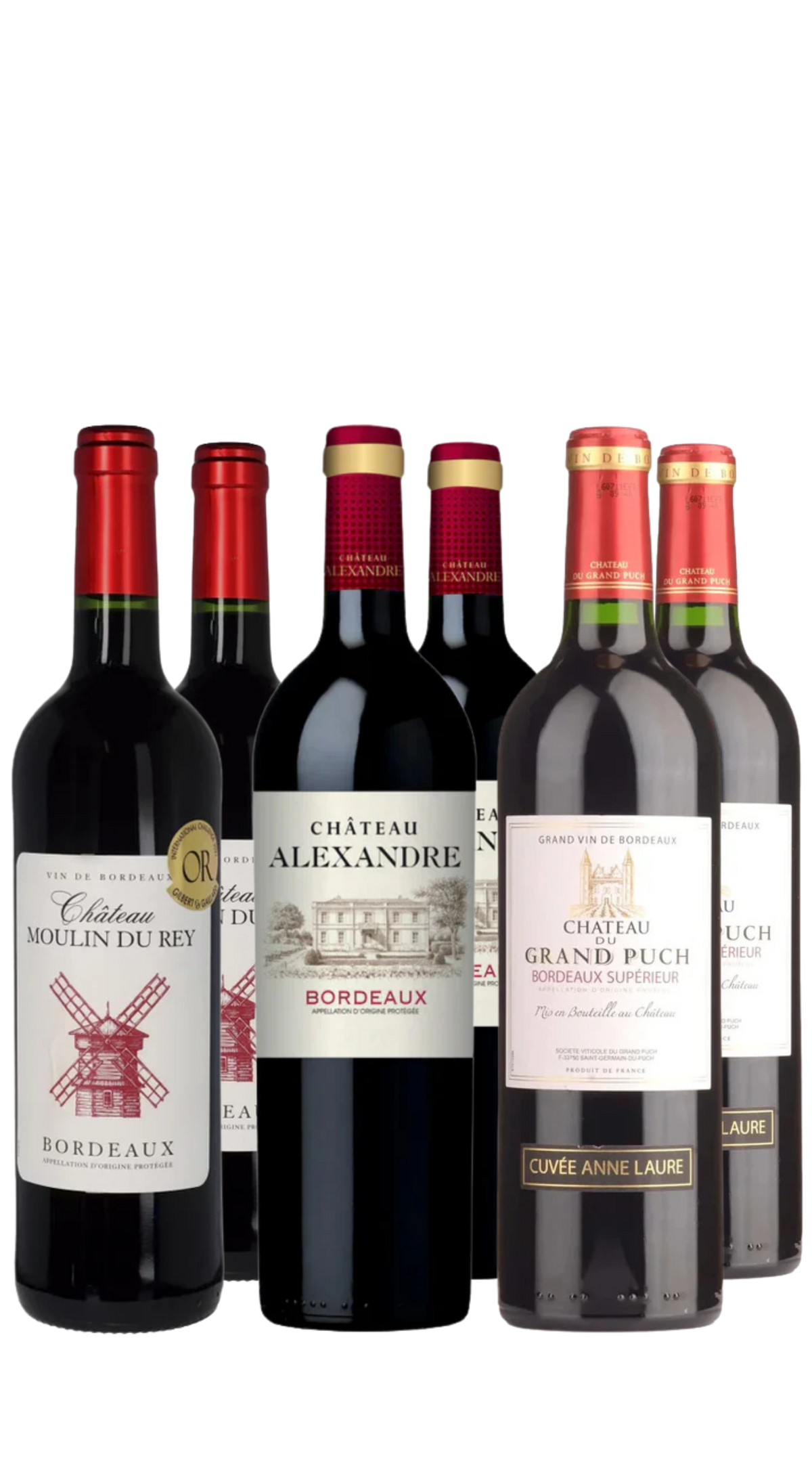 Entdeckerpaket Eine Reise durch Bordeaux 3x4 Fl.