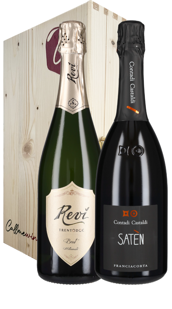 Cassa Franciacorta + Trento DOC (2bt)