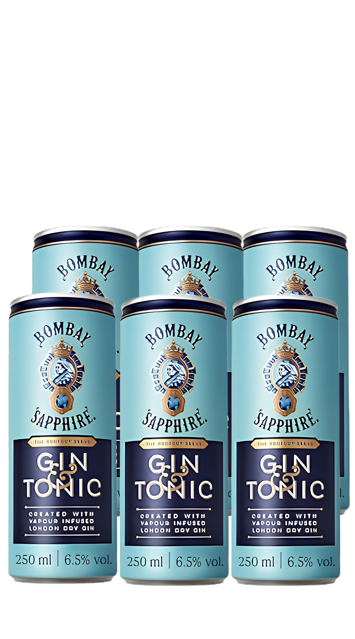 Gin Tonic 'Ready To Drink' Bombay Sapphire (12x25cl)