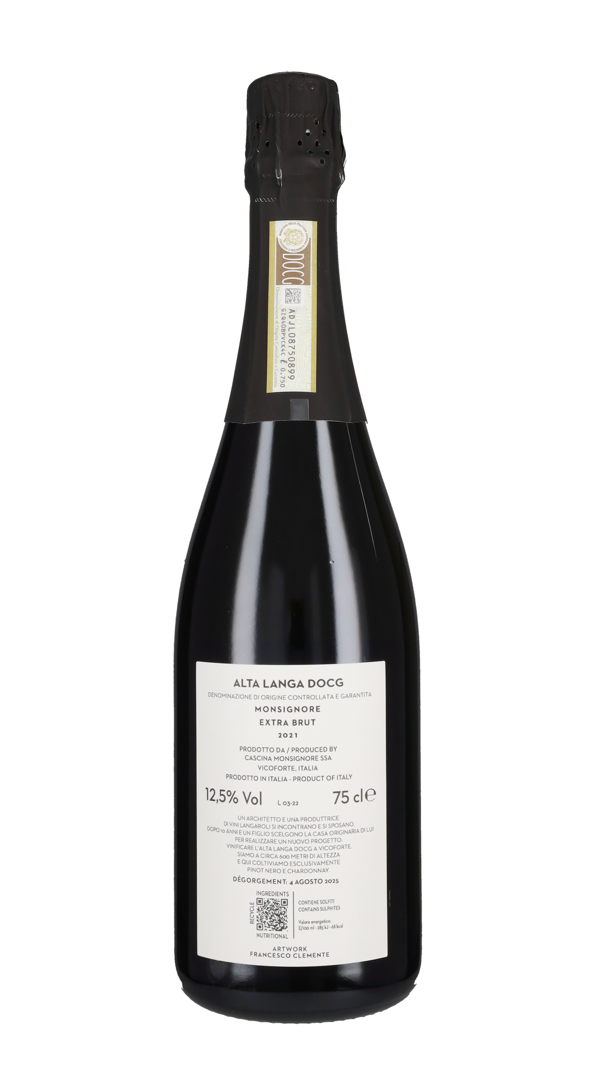 Alta Langa Extra Brut Monsignore 2021