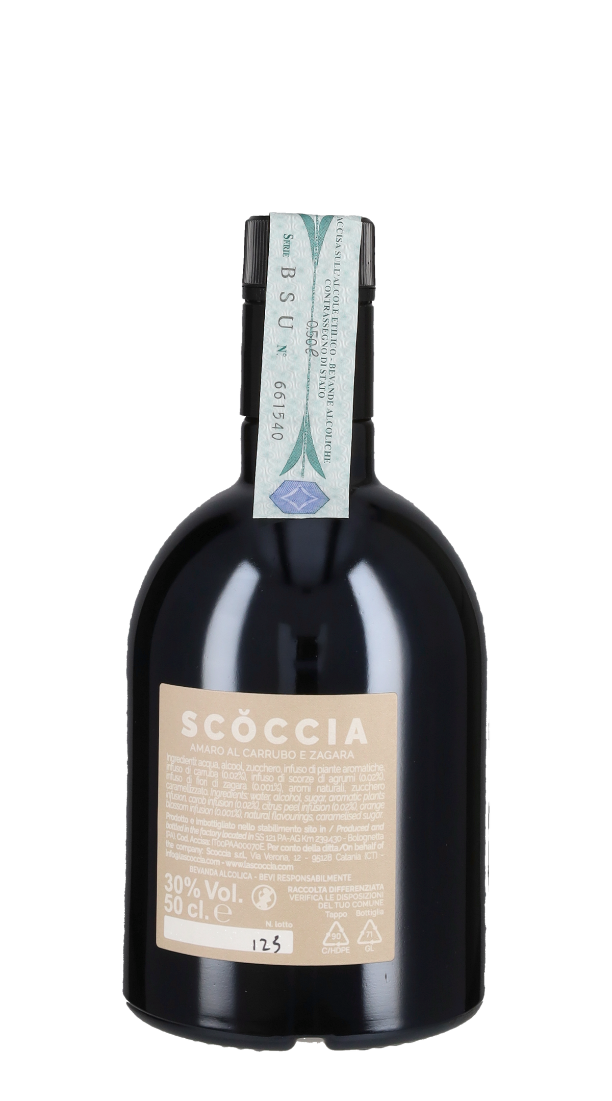 Amaro Scoccia 'Karat' Carrubo e Zagara - 50cl
