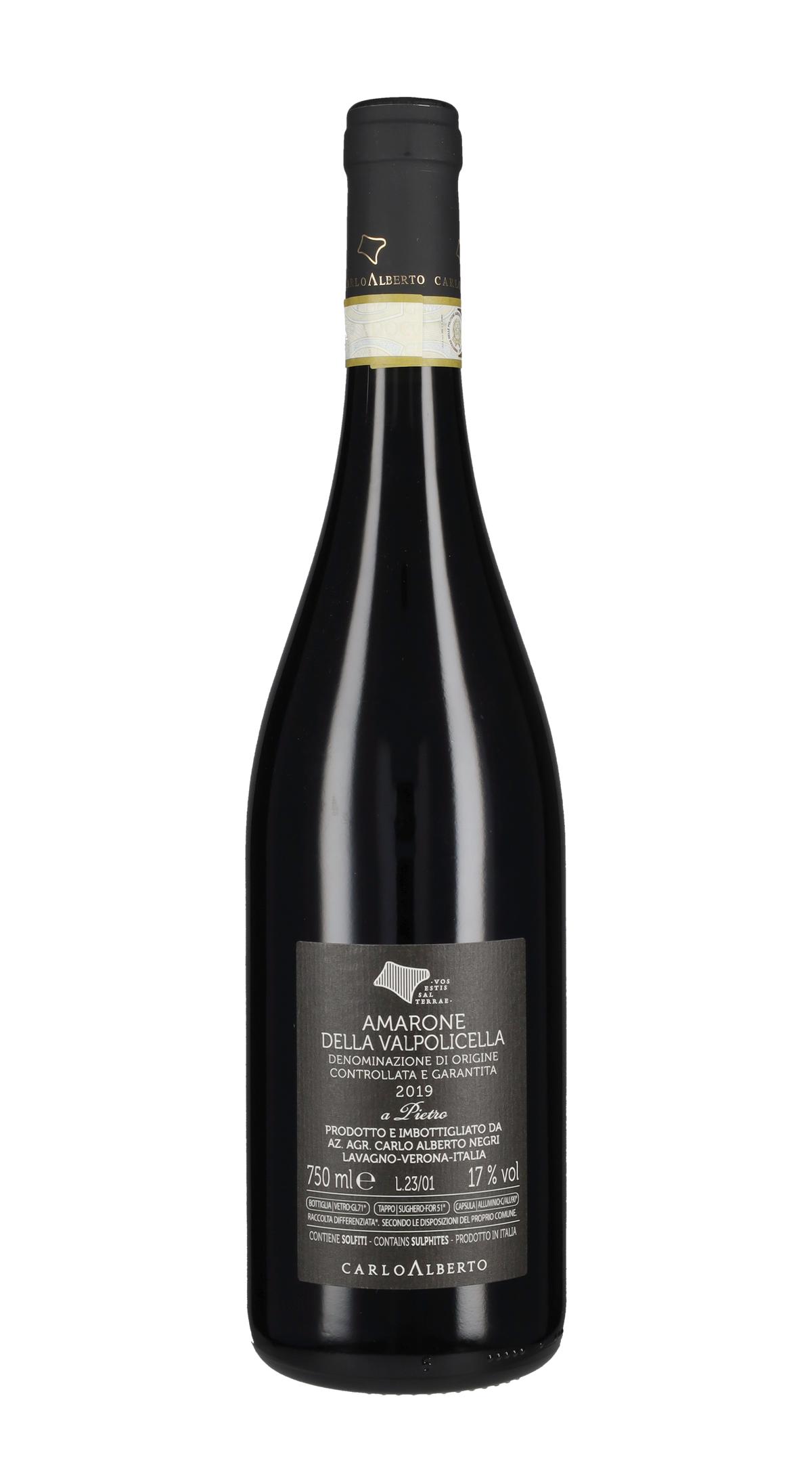 Amarone della Valpolicella Carlo Alberto Negri 2019