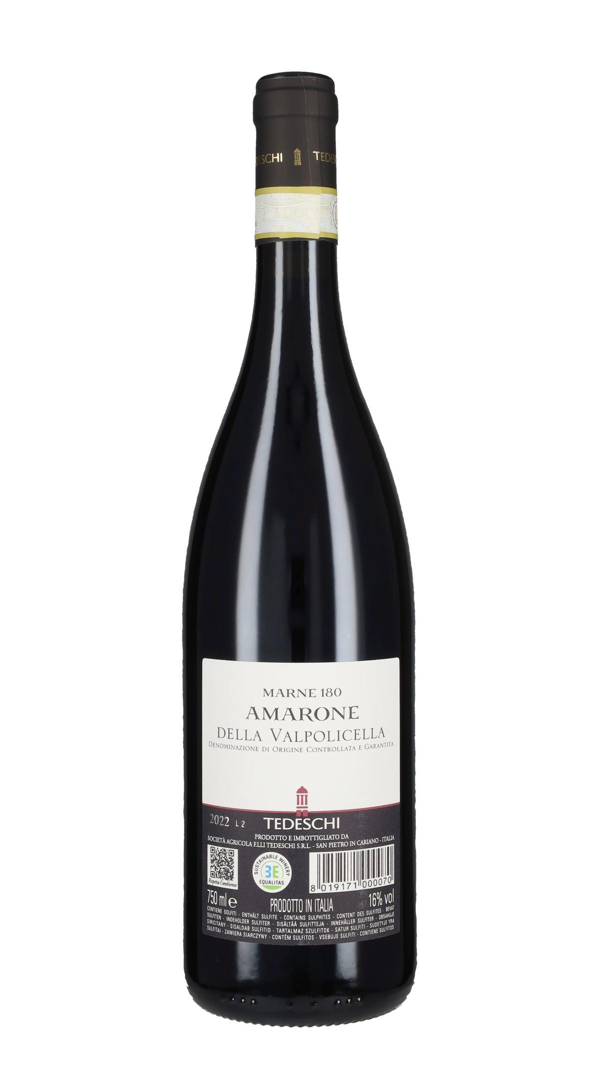 Amarone 'Marne 180' Tedeschi 2022