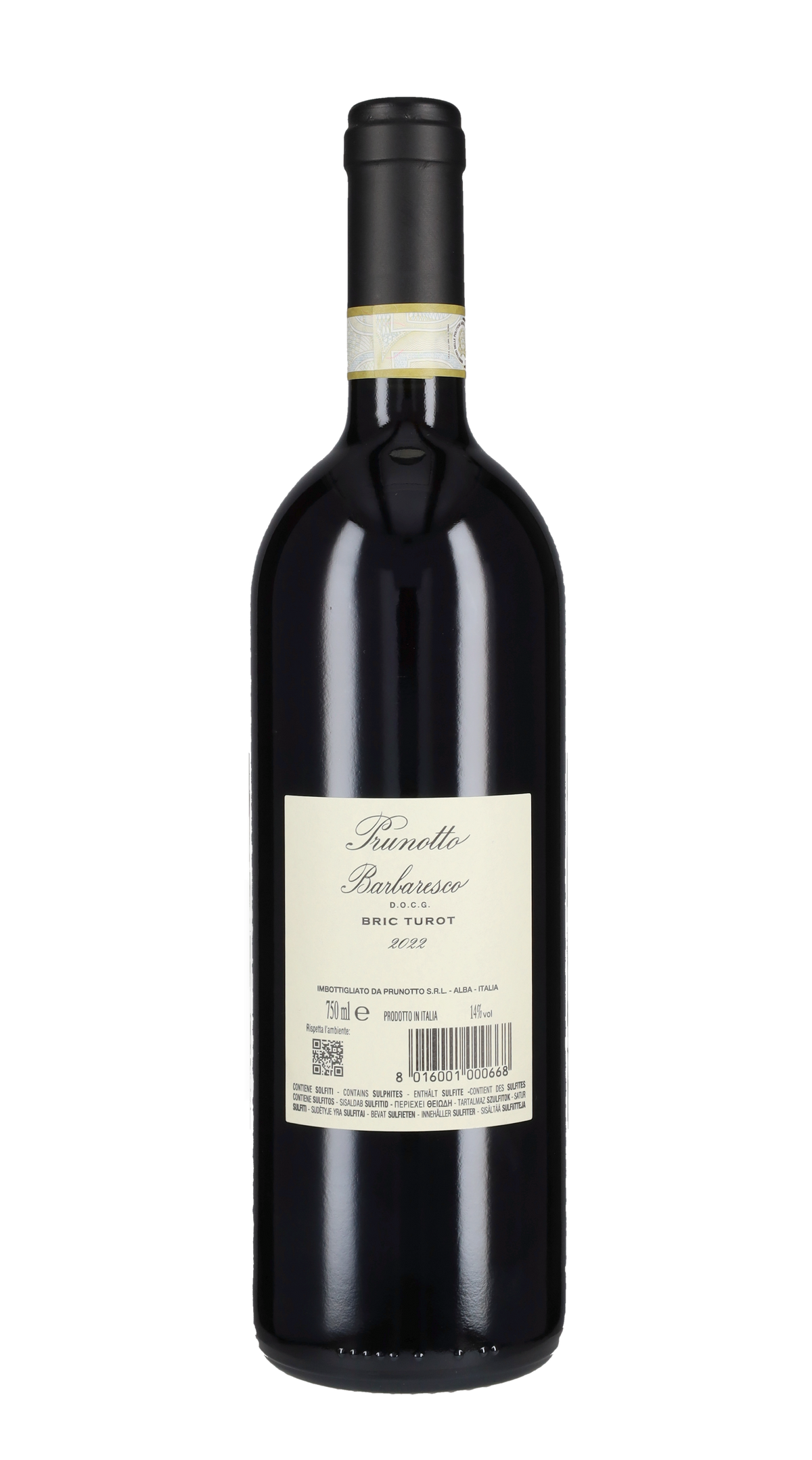 Barbaresco 'Bric Turot' Prunotto 2022