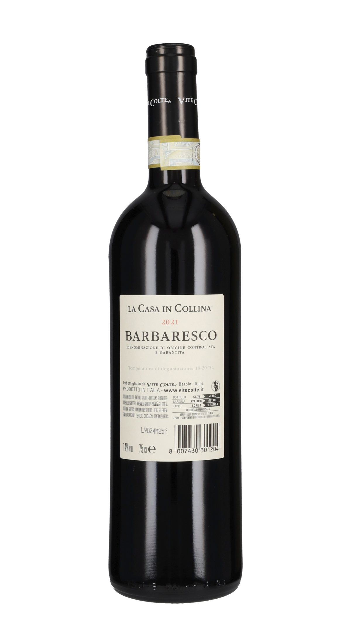 Barbaresco 'La Casa in Collina' Vite Colte 2023