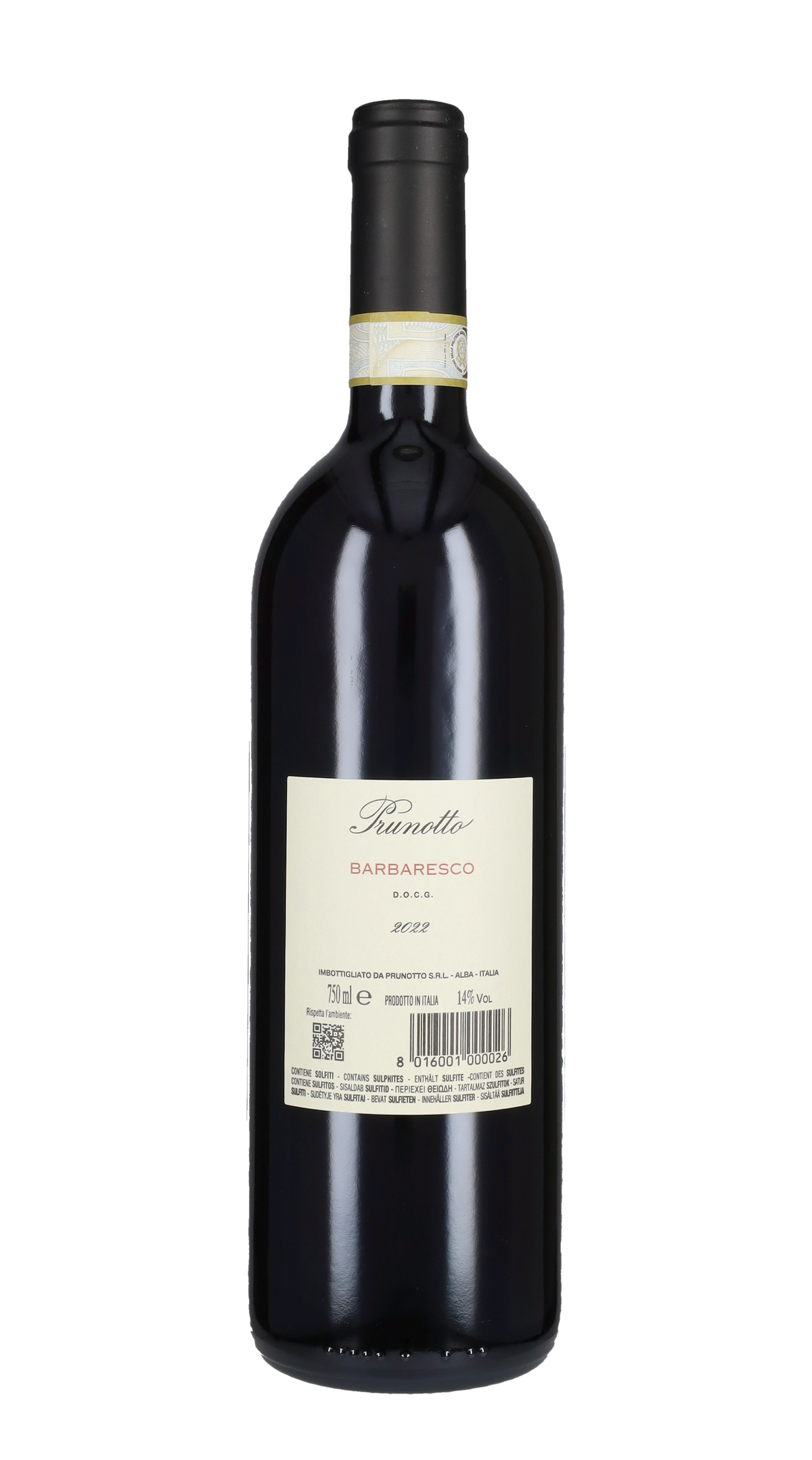 Barbaresco Prunotto 2022