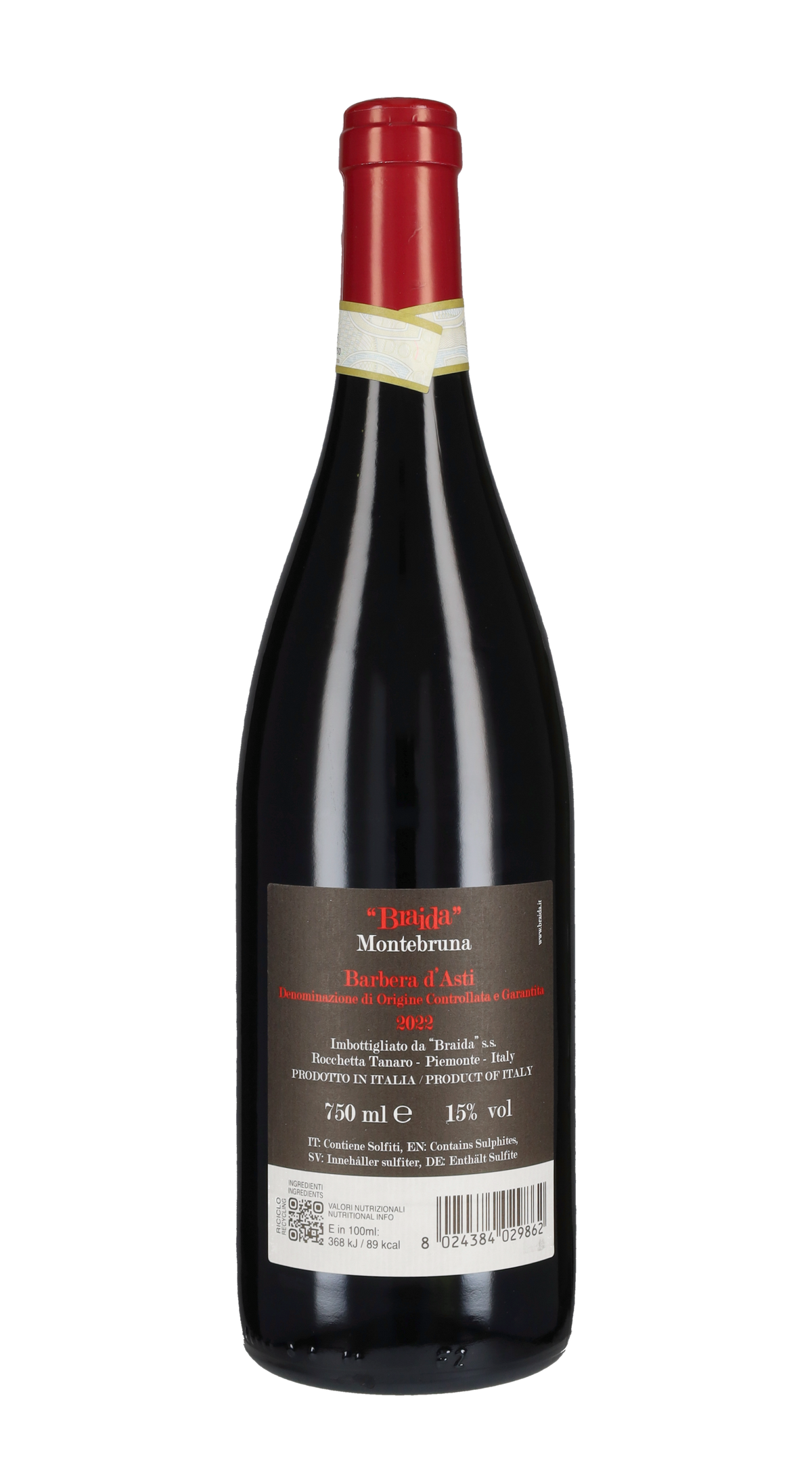 Barbera d'Asti 'Montebruna' Braida 2023