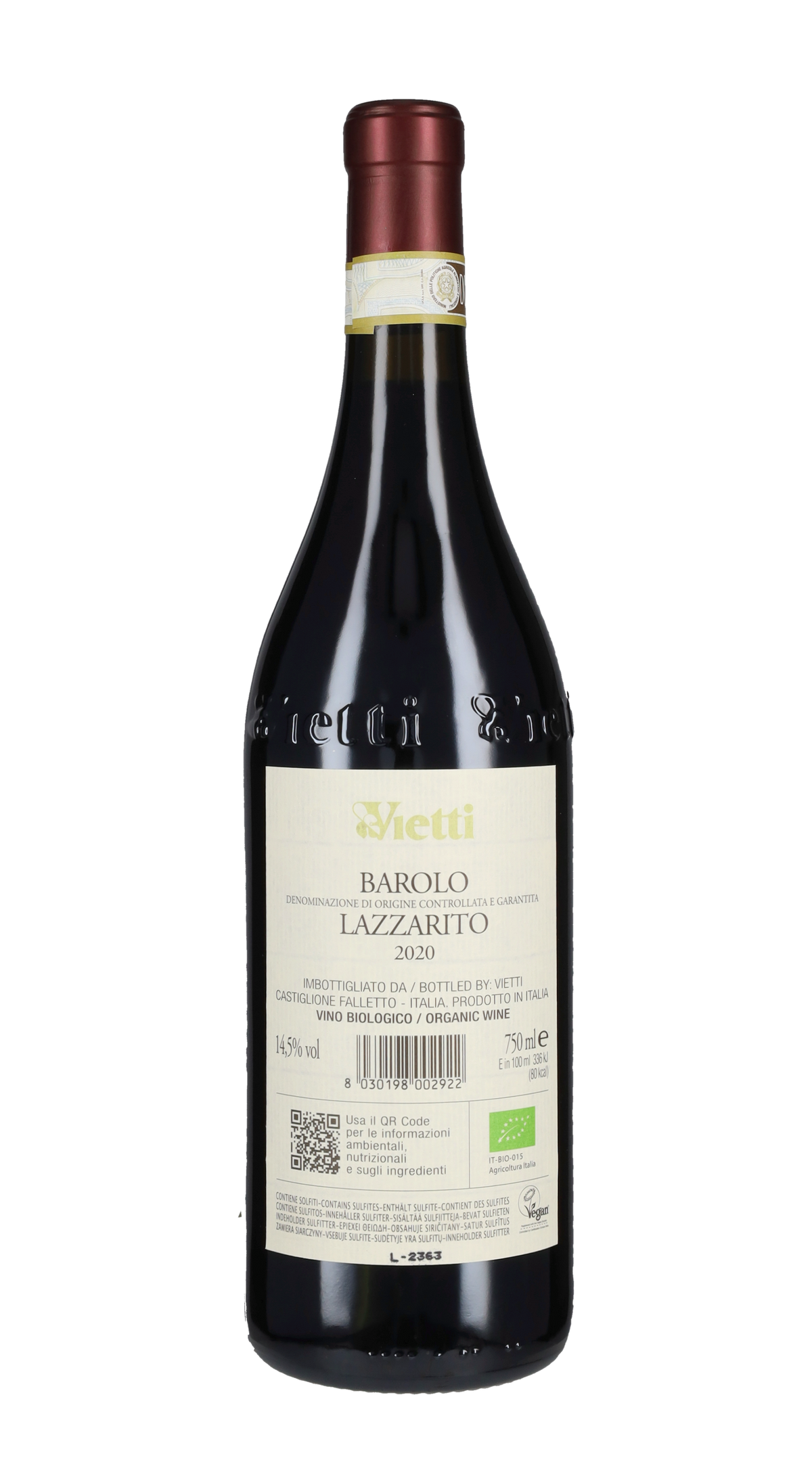 Barolo 'Lazzarito' Vietti 2020
