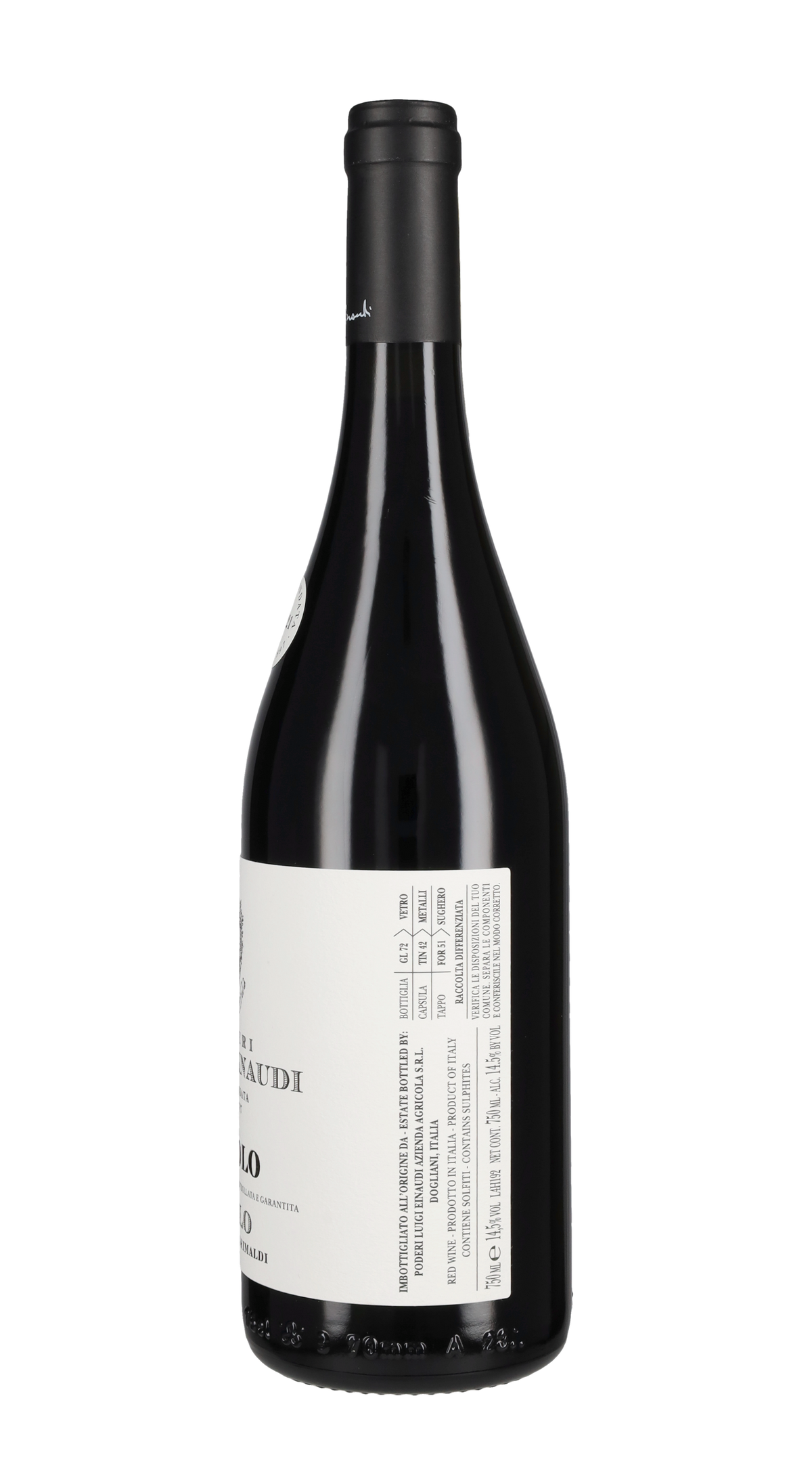 Barolo 'Terlo - Vigna Costa Grimaldi' Luigi Einaudi 2022