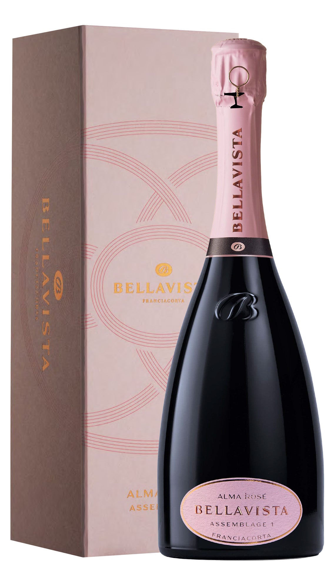 Franciacorta Rosé Extra Brut 'Alma Assemblage 1' Bellavista (Confezione)