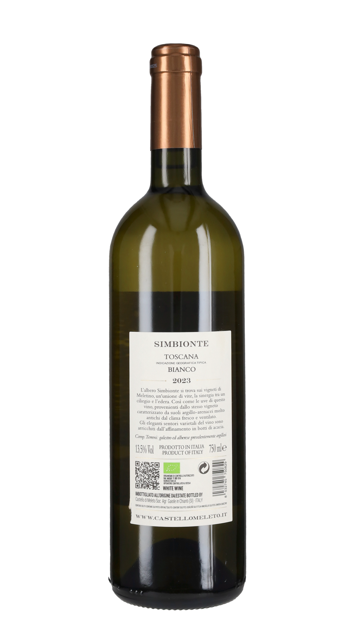 Bianco 'Simbionte' Castello di Meleto 2023