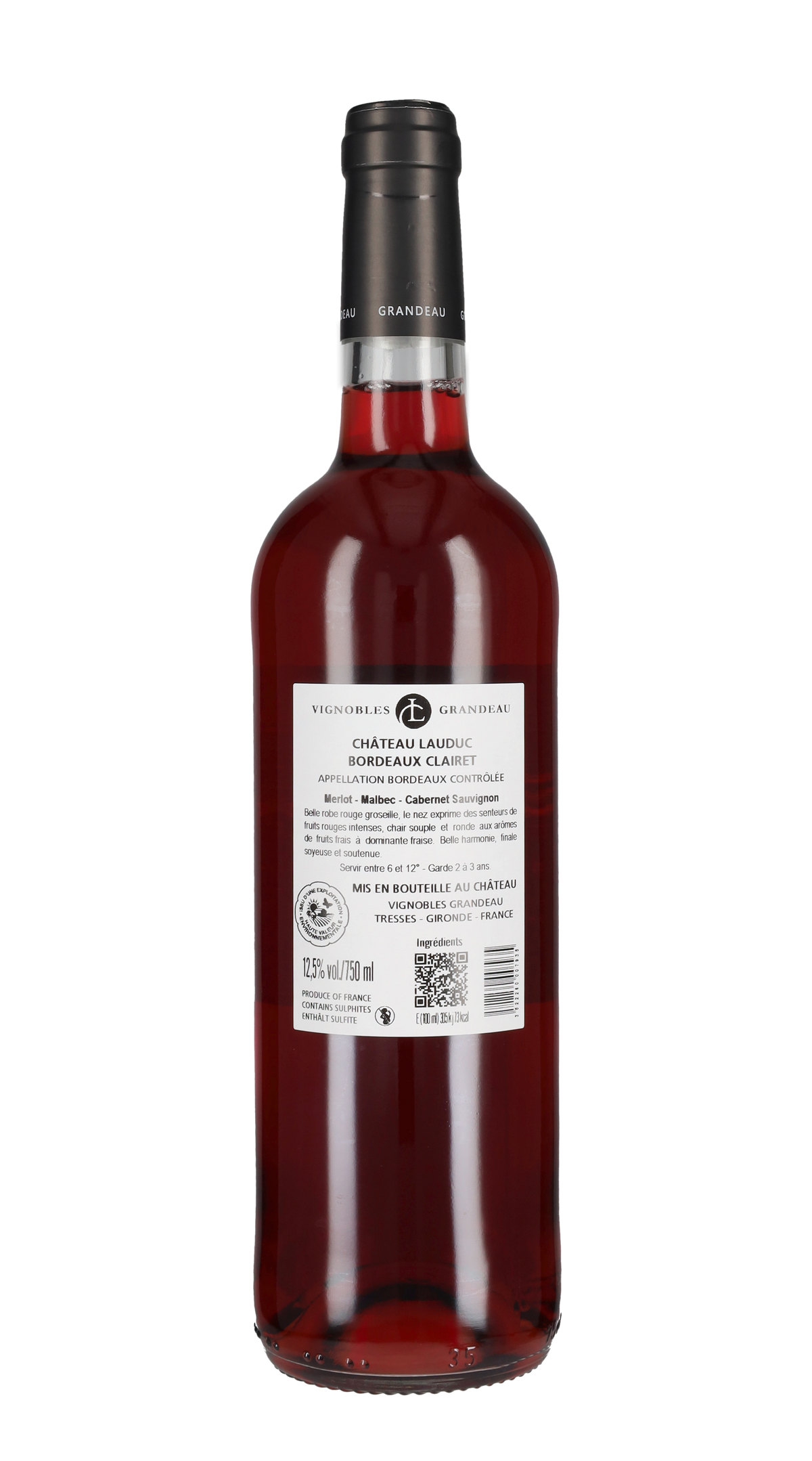 Bordeaux Clairet Chateau Lauduc 2025 75cl