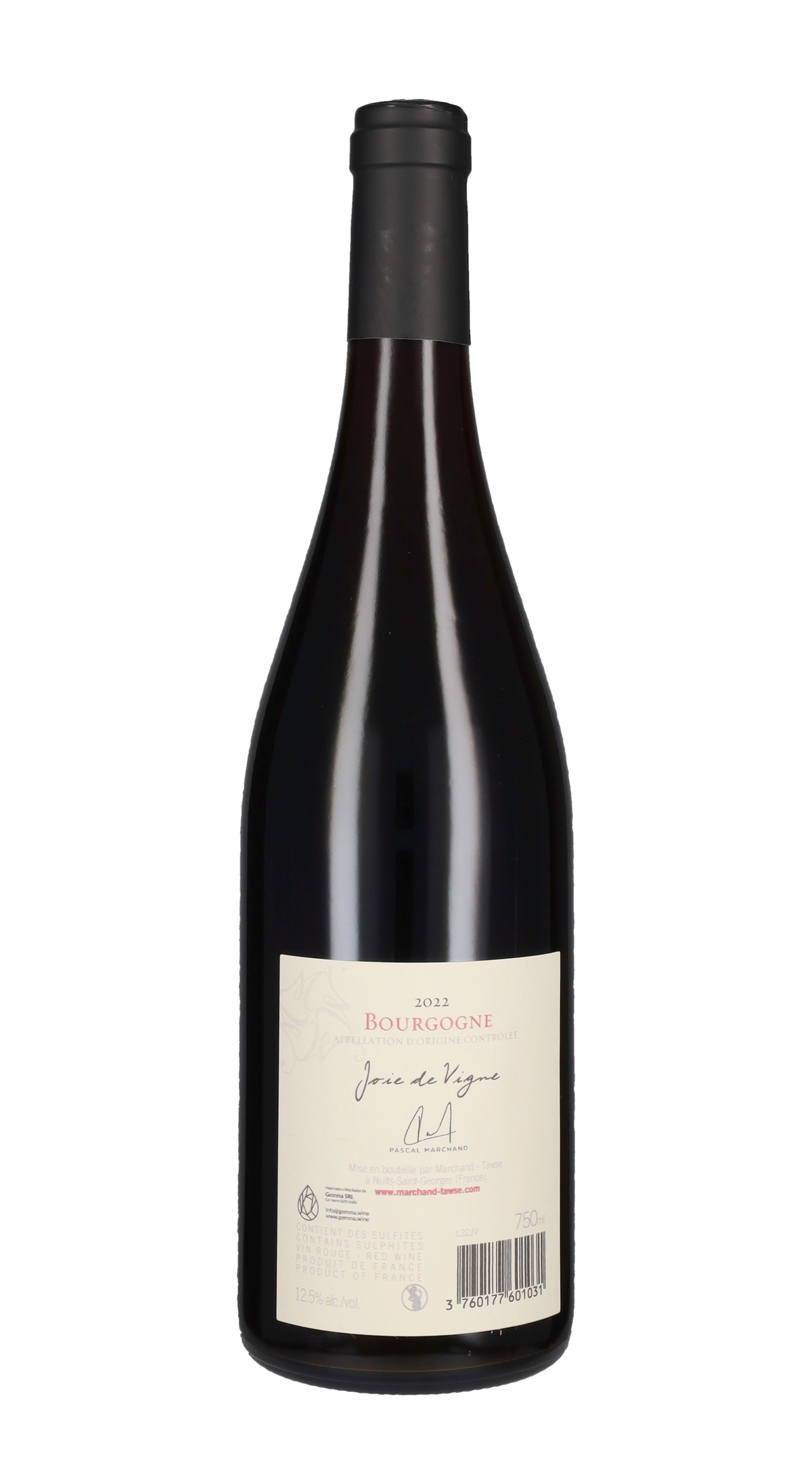 Bourgogne Rouge 'Joie de Vigne' Marchand-Tawse 2022
