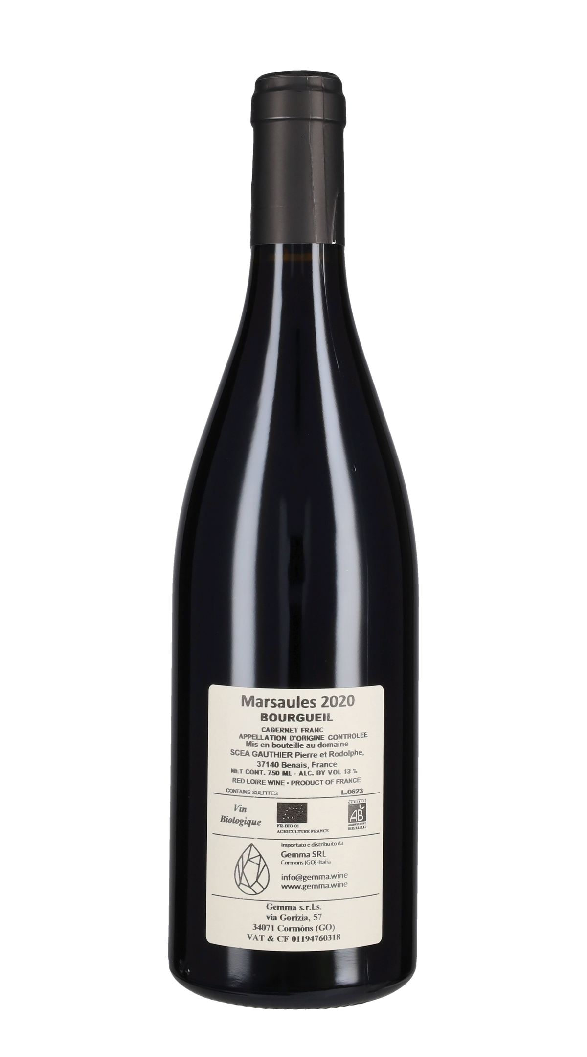 Bourgueil 'Les Marsaules' Domaine du Bel-Air 2020