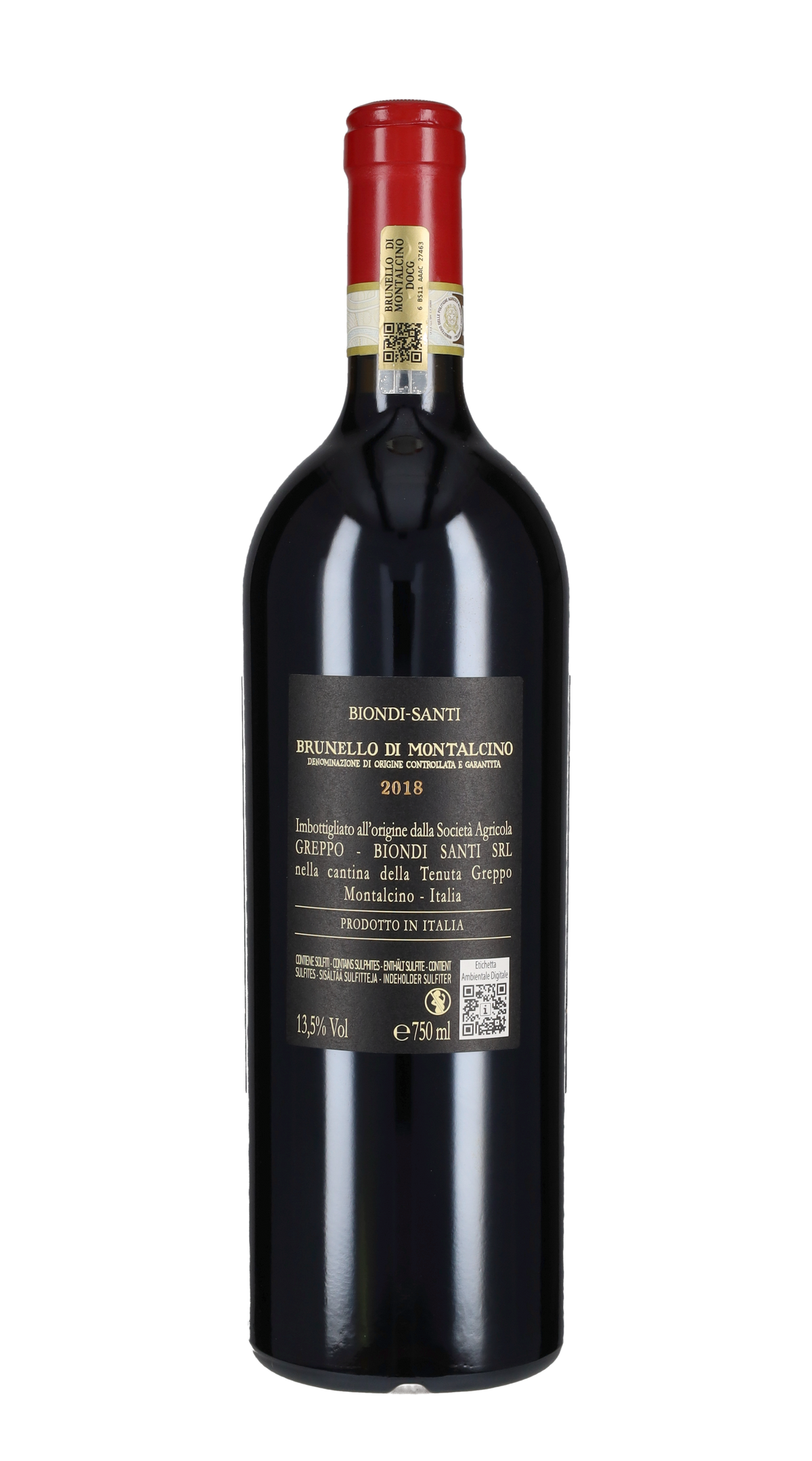 Brunello di Montalcino 'Il Greppo' Biondi Santi 2019