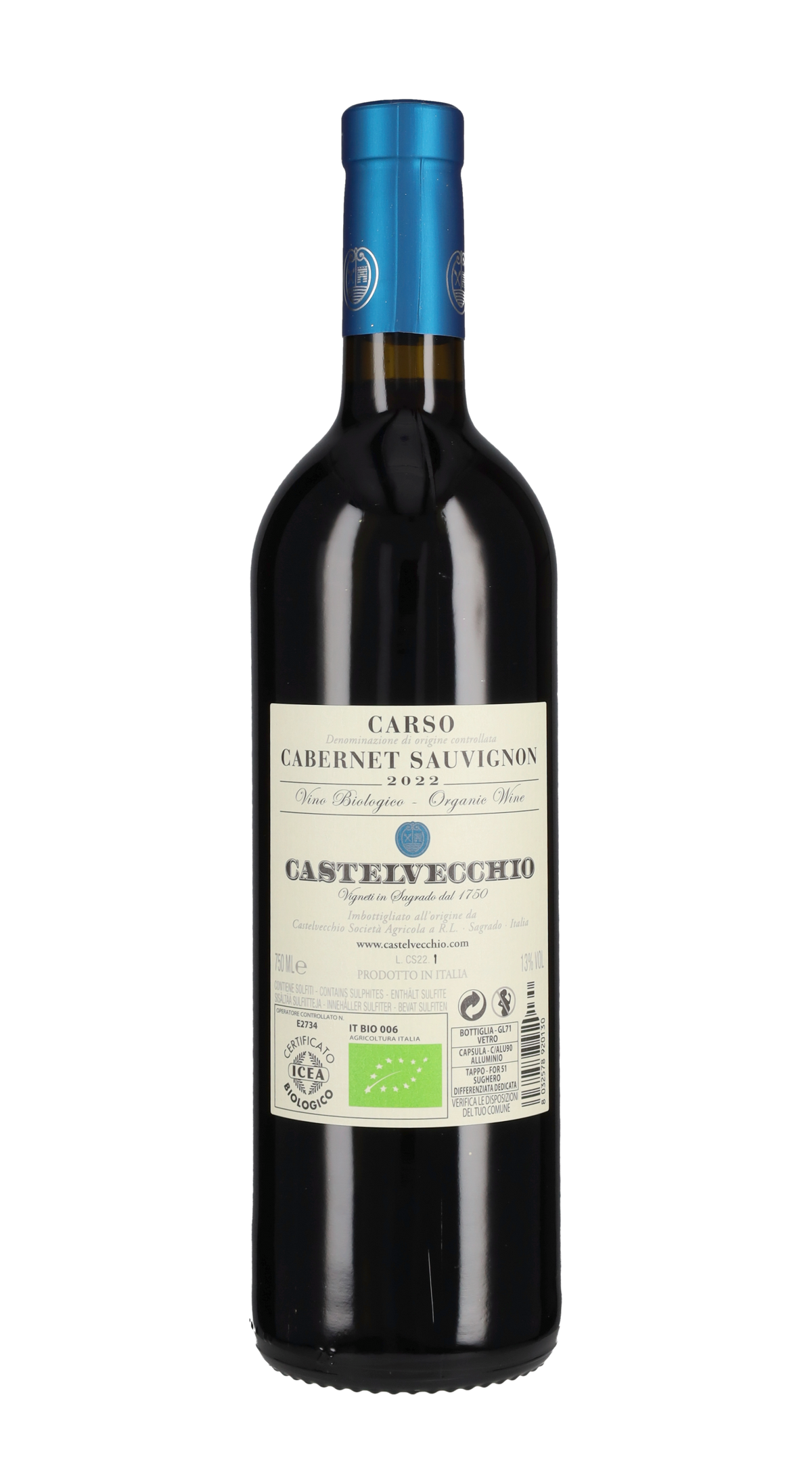 Cabernet Sauvignon Castelvecchio 2022