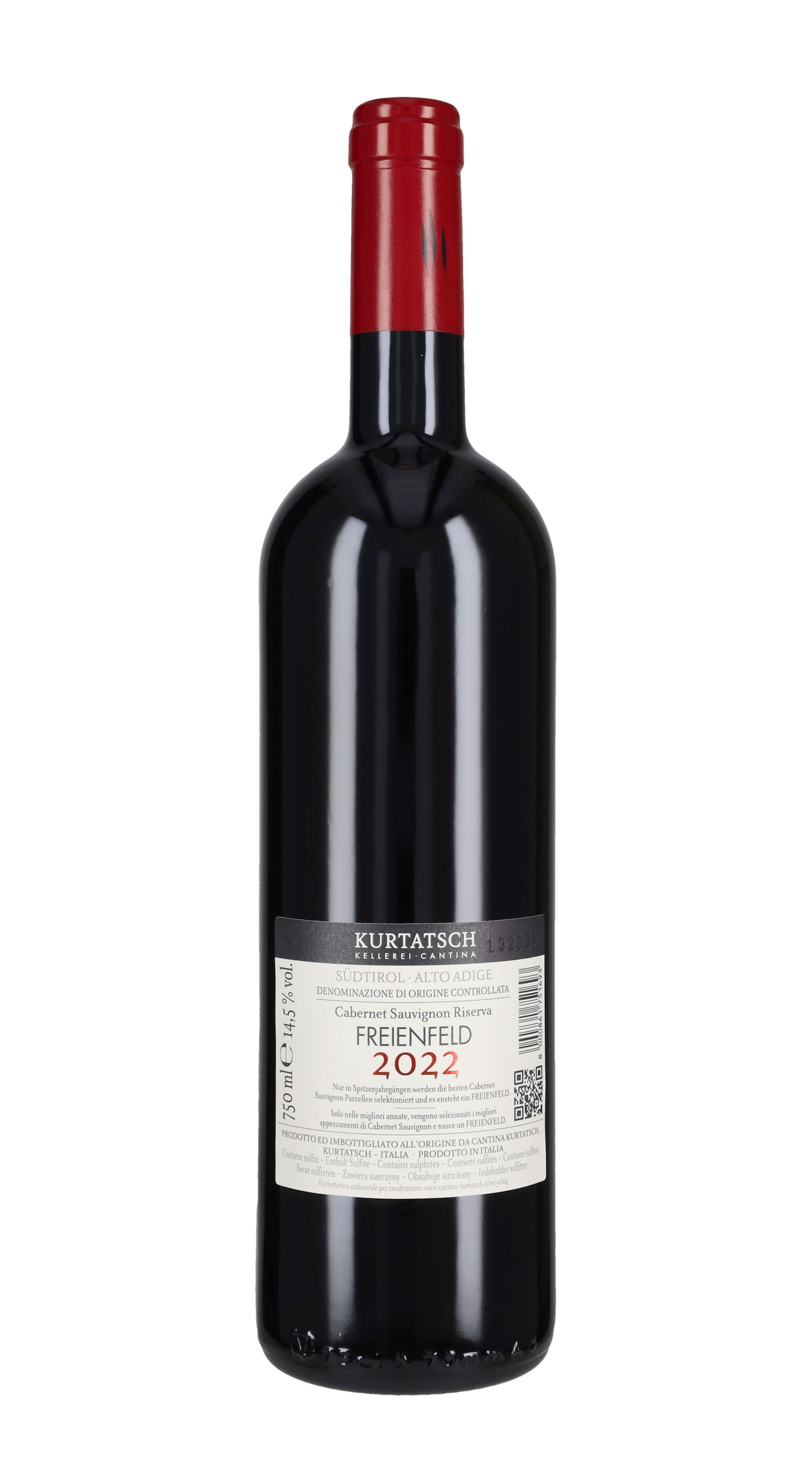 Cabernet Sauvignon Riserva 'Freienfeld' Cantina Kurtatsch 2022