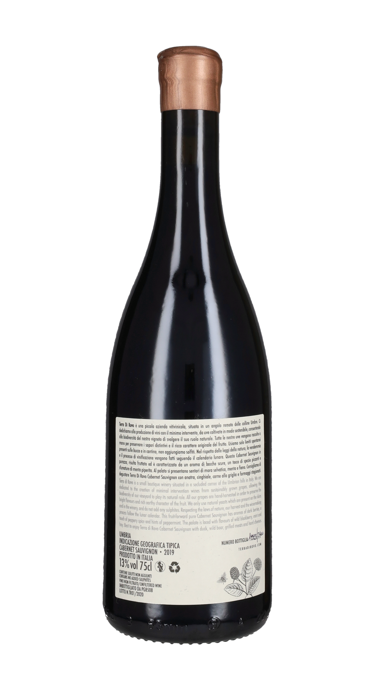 Cabernet Sauvignon Terra di Rovo 2019