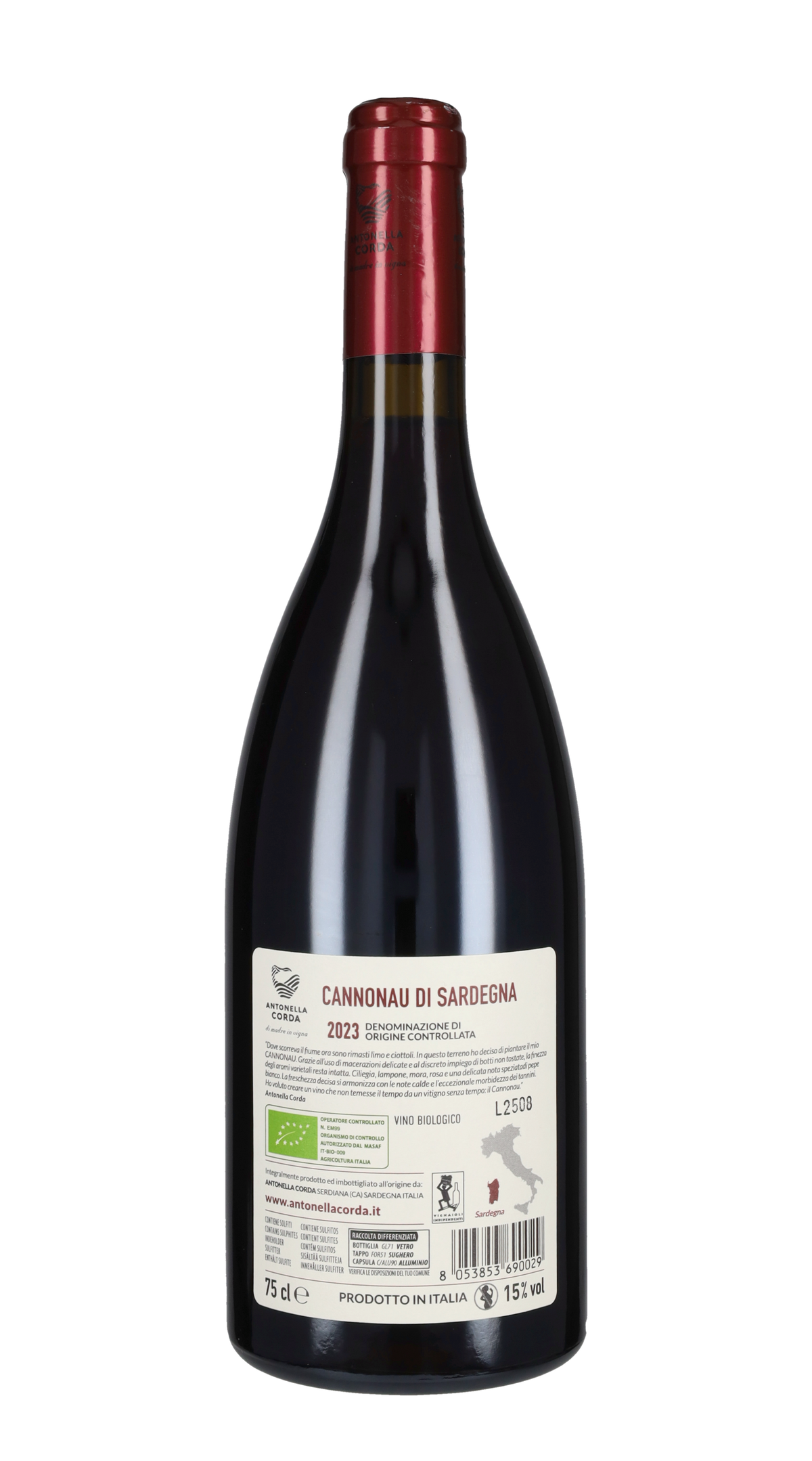Cannonau Antonella Corda 2023
