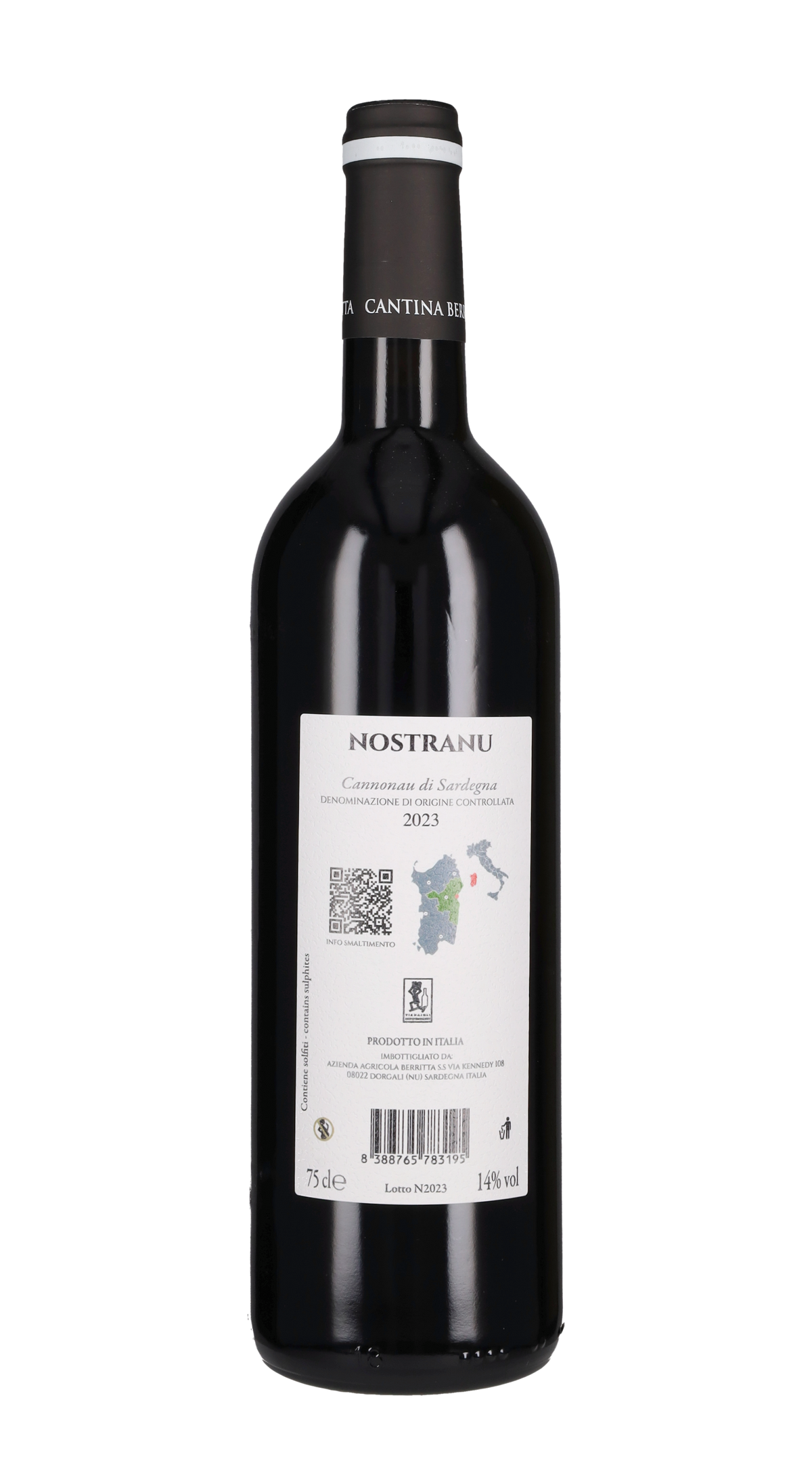 Cannonau 'Nostranu' Berritta Dorgali 2023