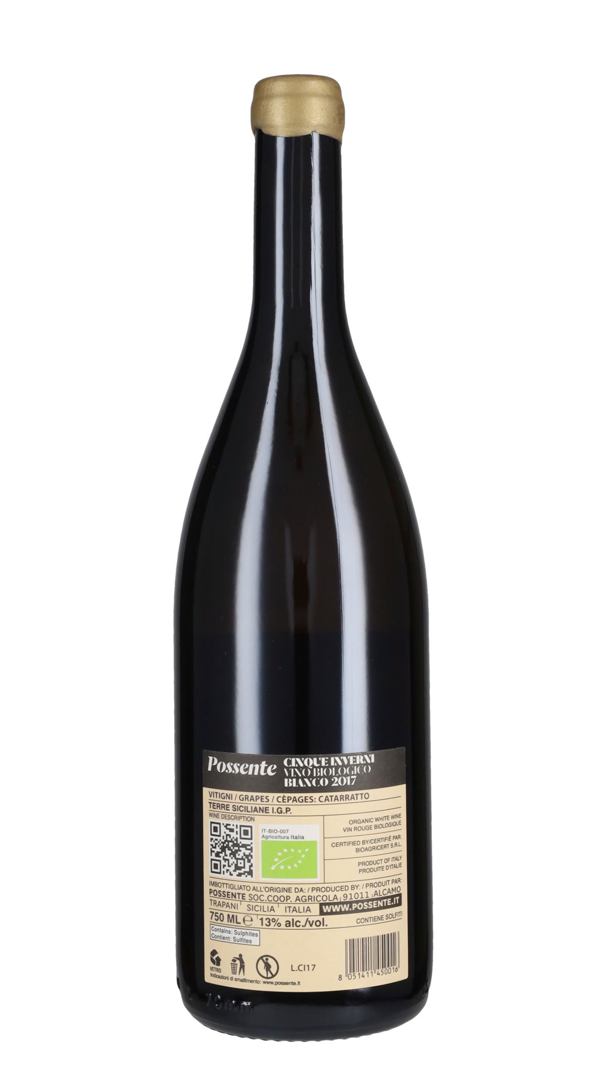 Catarratto 'Cinque Inverni' Possente 2017