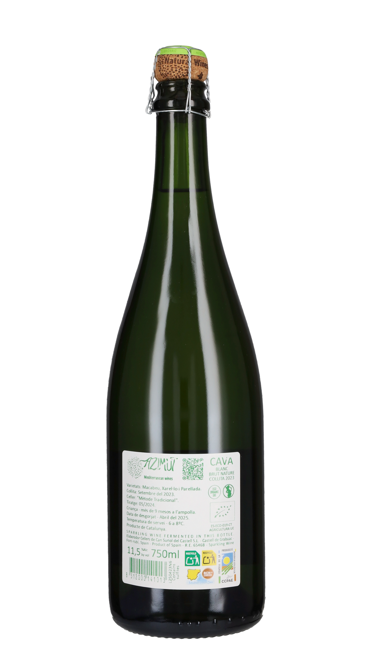 Cava Brut Nature 'Azimut' Suriol 2023