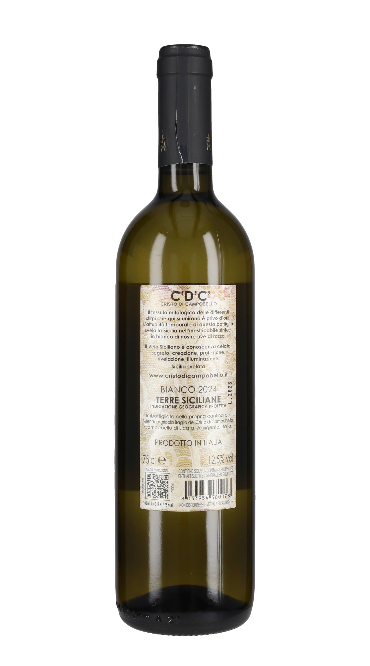 C'D'C' Bianco Baglio del Cristo di Campobello 2024