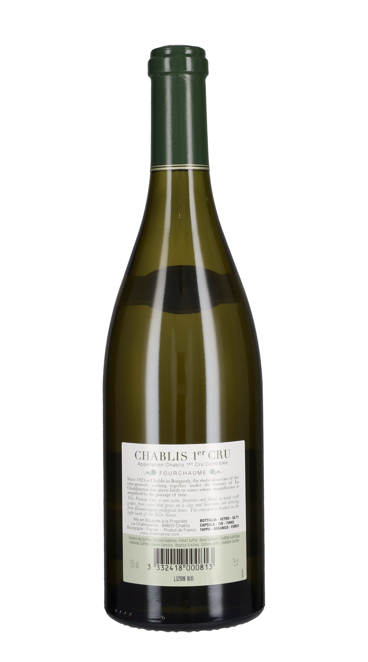 Chablis Premier Cru 'Fourchaume' La Chablisienne 2022