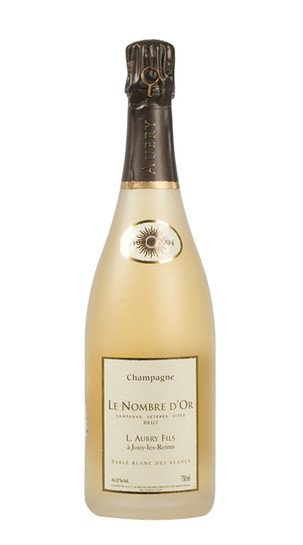 Champagne Brut Blanc des Blancs 'Le Nombre d'Or Sablé' Aubry 2010