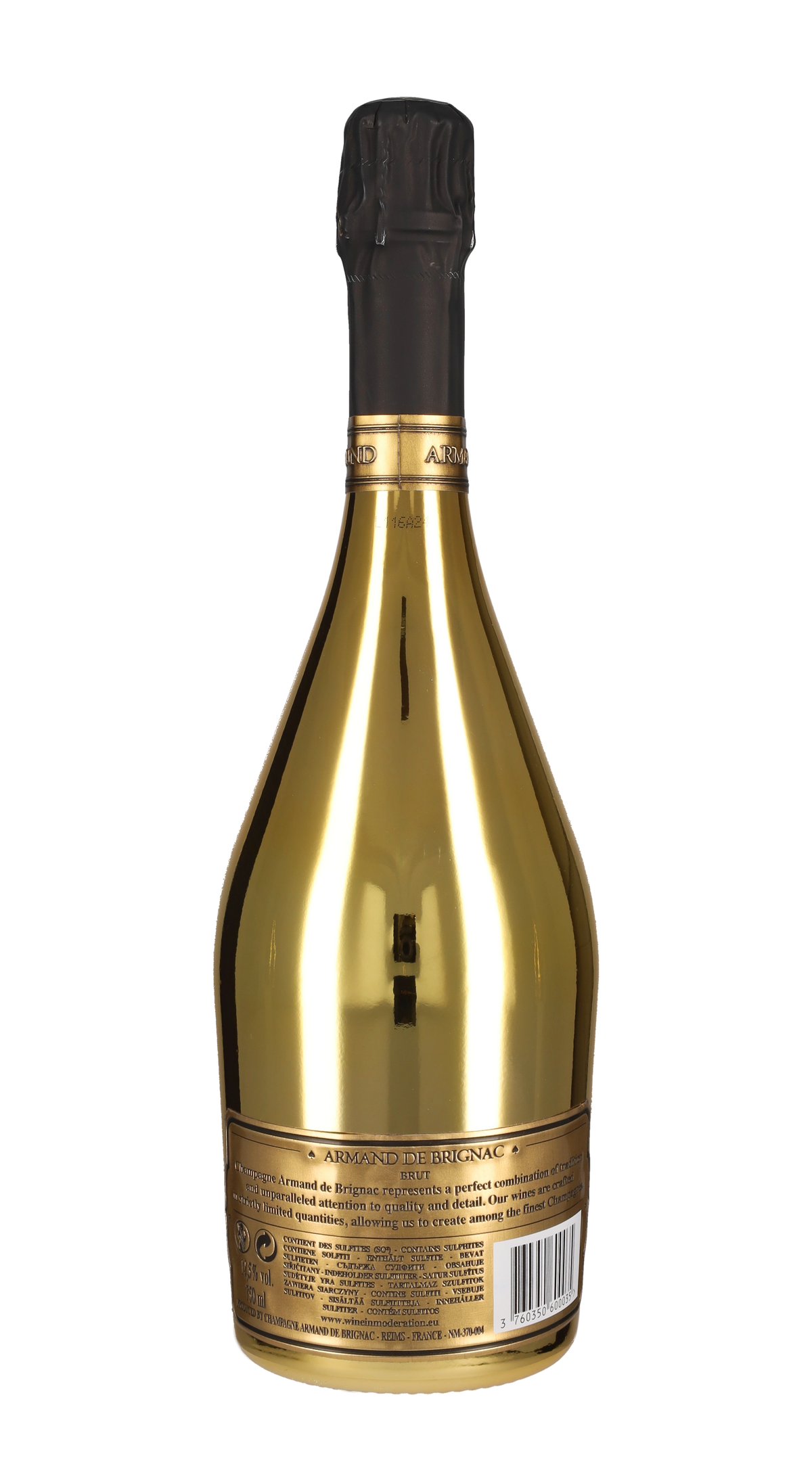 Champagne Brut 'Gold Velvet Bag' Armand de Brignac