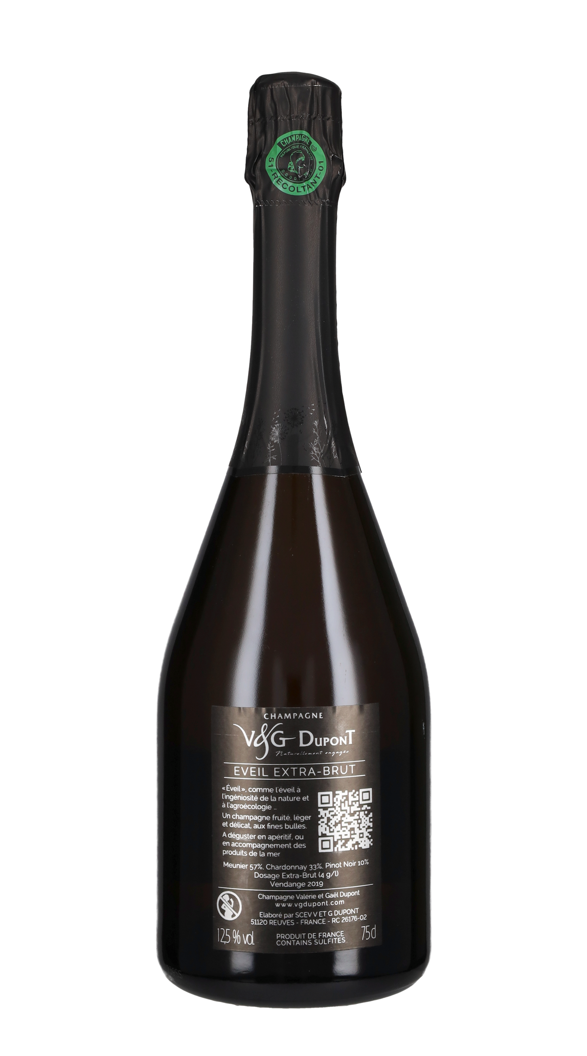Champagne Extra Brut 'Eveil' V&G Dupont
