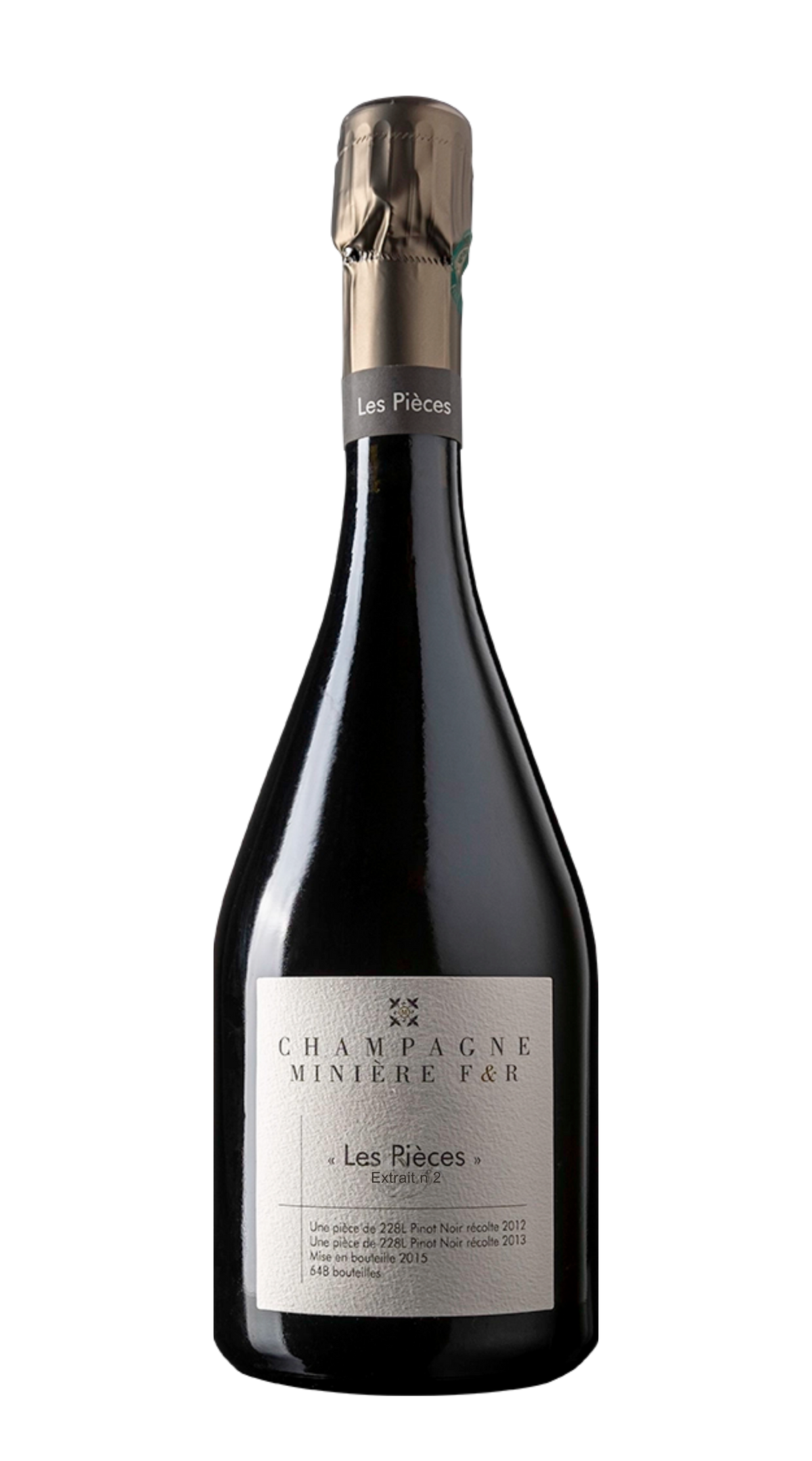 Champagne Extra Brut 'Les Pièces Extrait 2' Miniere F&R
