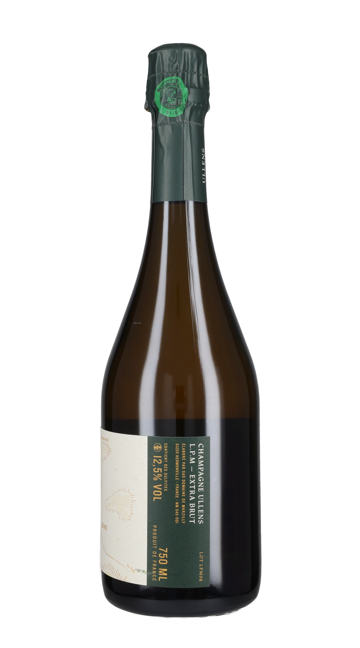 Champagne Extra Brut 'LPM' Ullens - Domaine de Marzilly