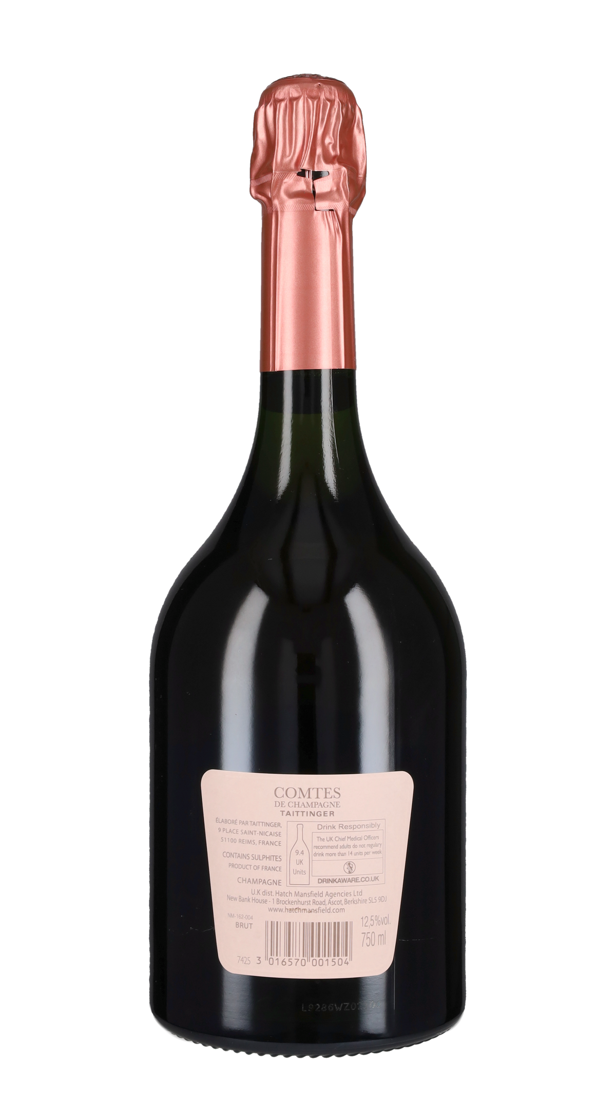 Champagne Rosé Brut 'Comtes de Champagne' Taittinger 2007