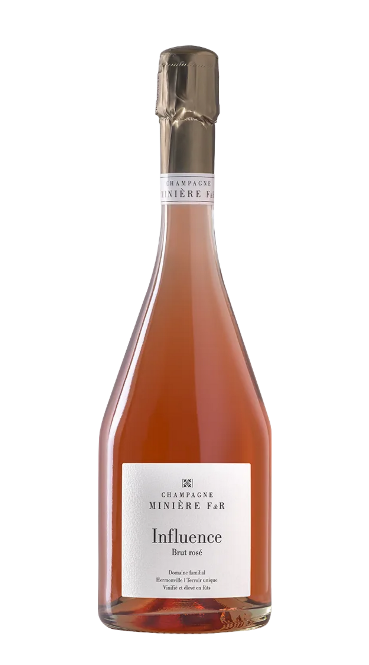 Champagne Rosé Brut 'Influence' Miniere F&R
