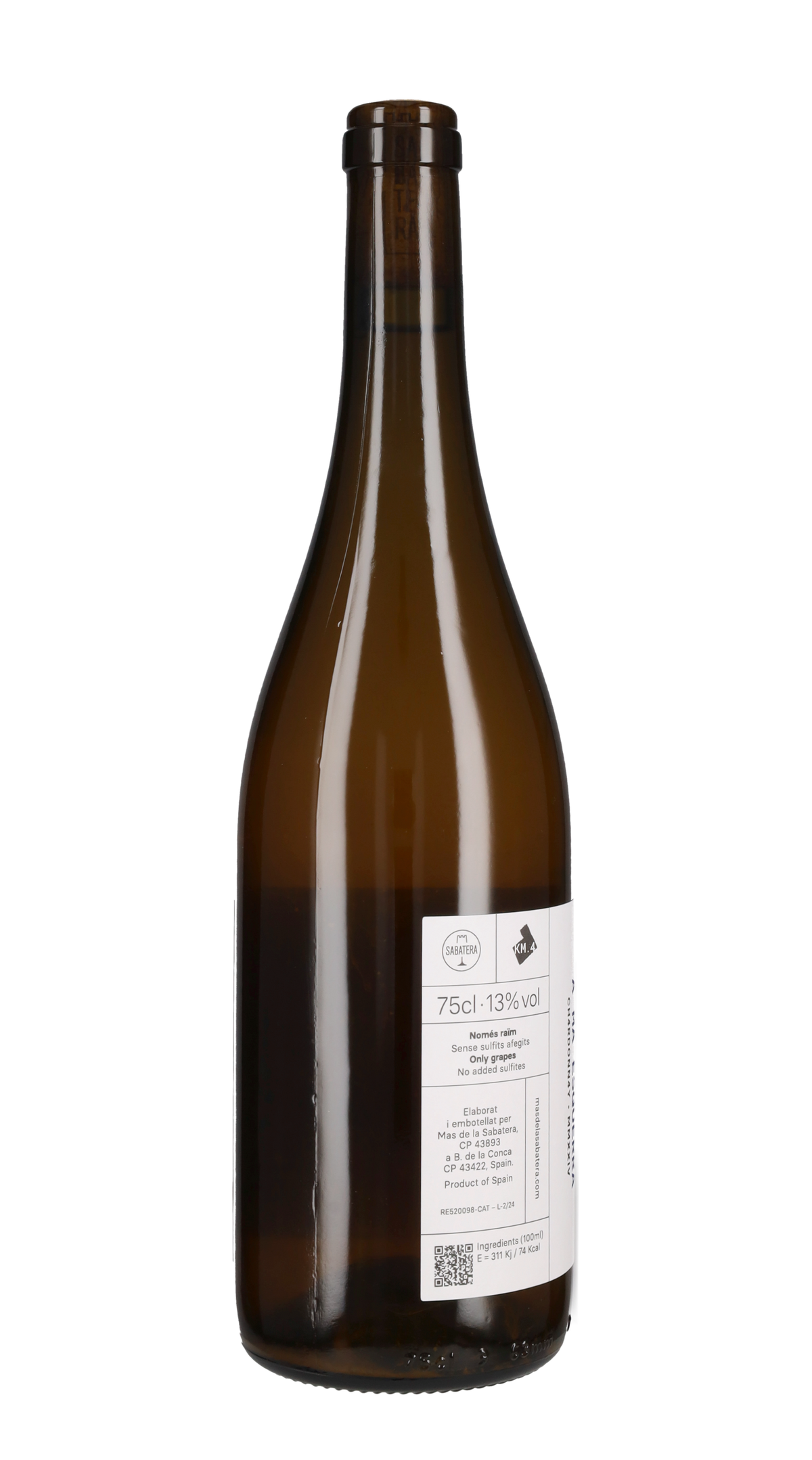 Chardonnay 'A Ma Esquerra' Mas de la Sabatera 2024