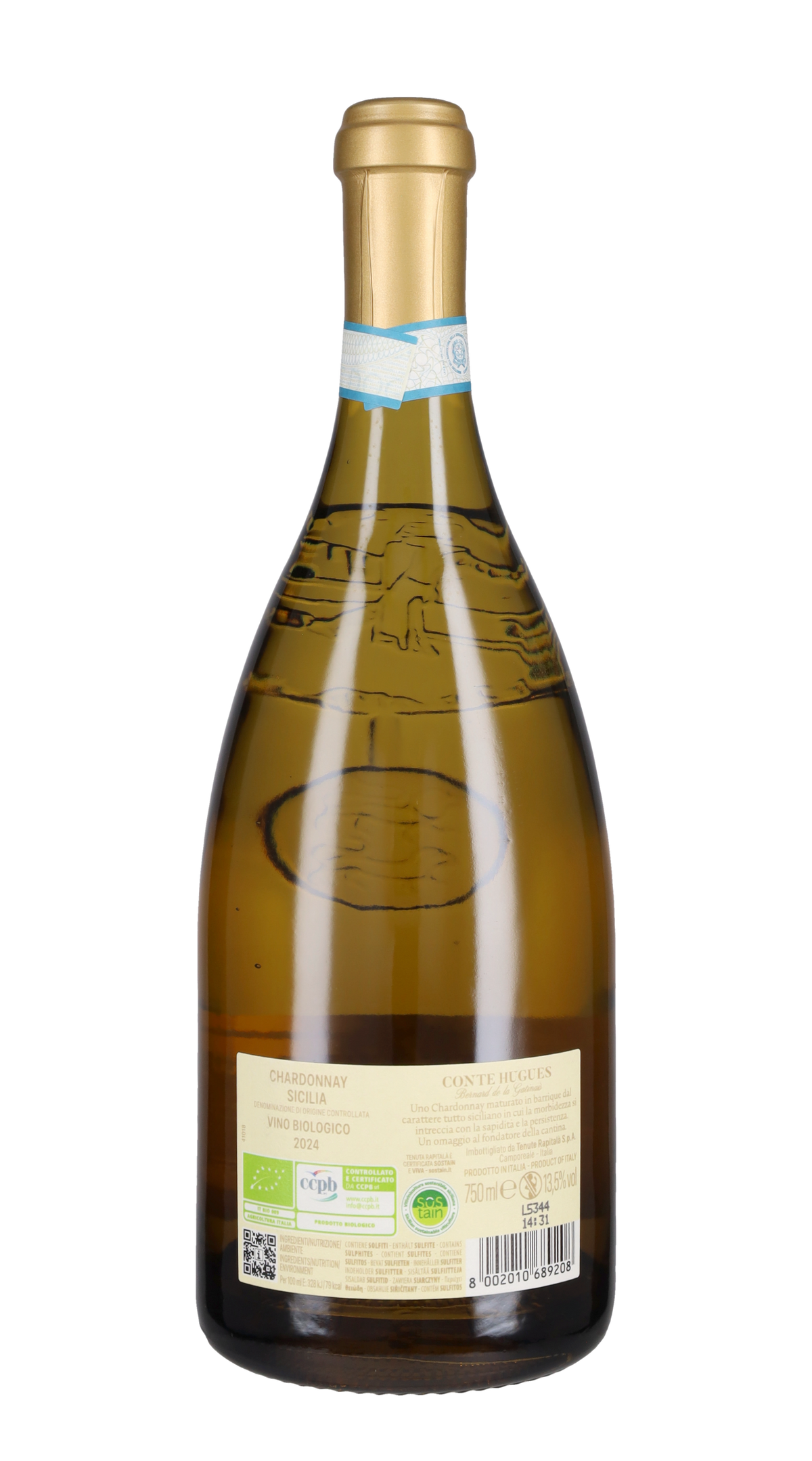 Chardonnay 'Conte Hugues' Rapitalà 2024