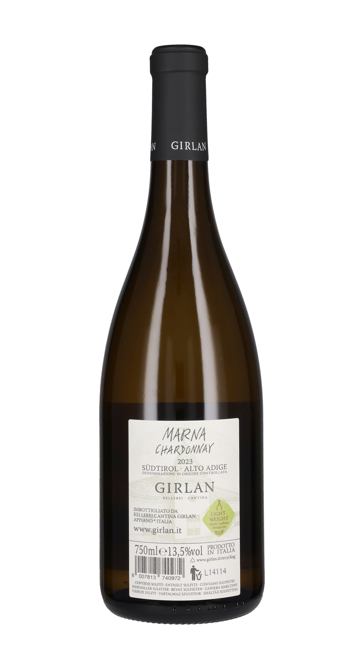 Chardonnay 'Marna' Girlan 2023