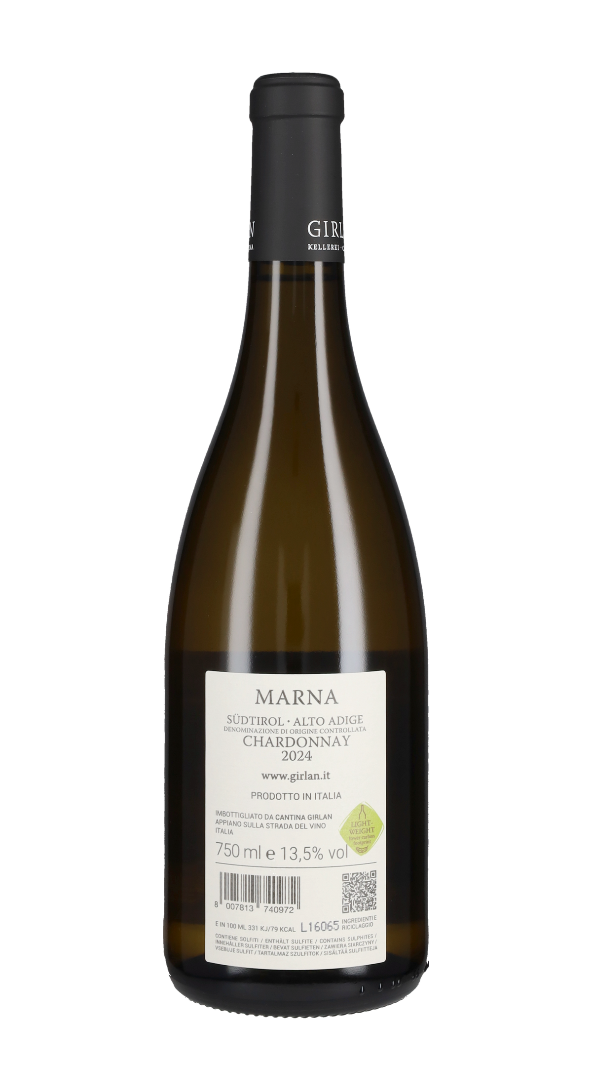 Chardonnay 'Marna' Girlan 2024