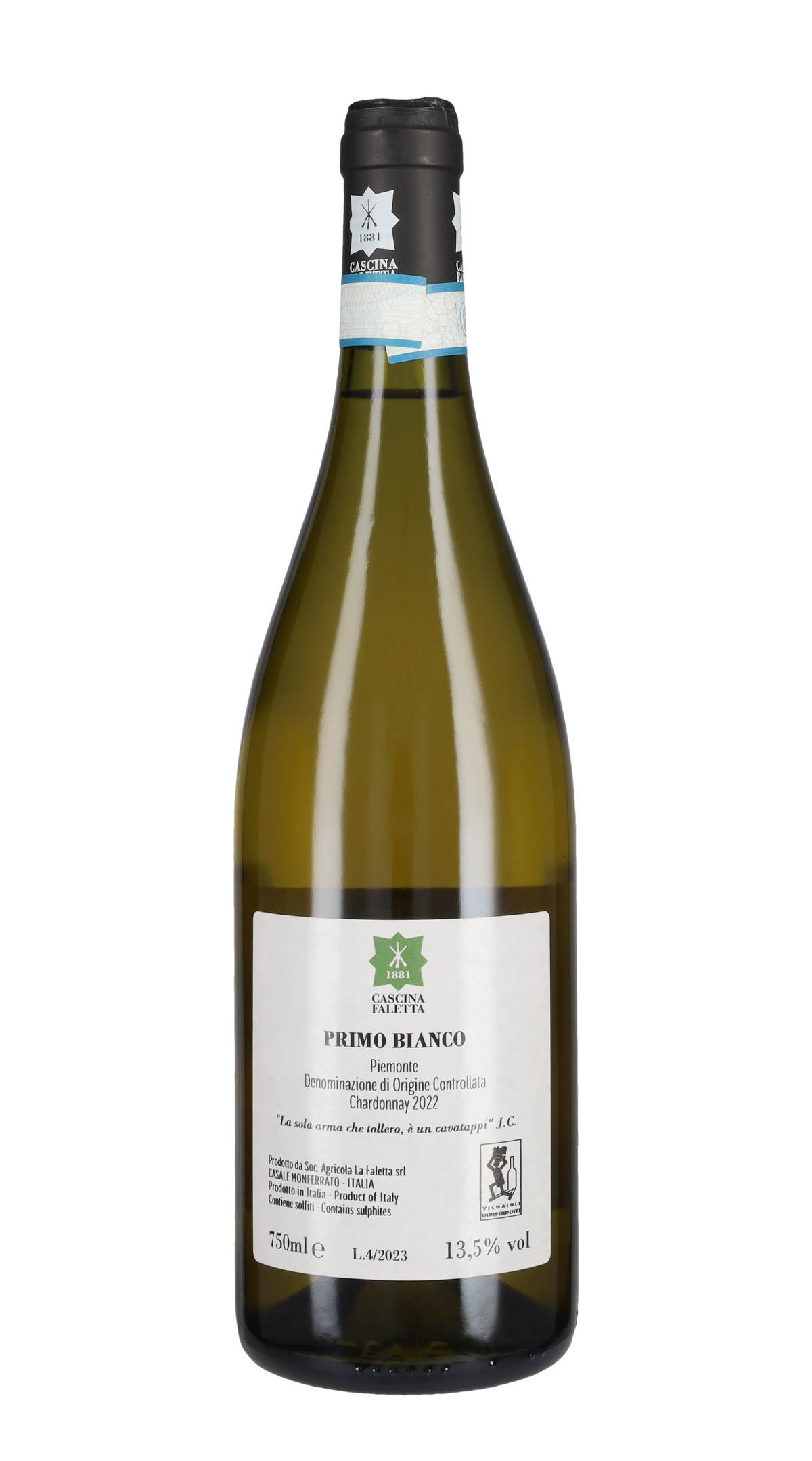 Chardonnay 'Primo Bianco' Cascina Faletta 2022
