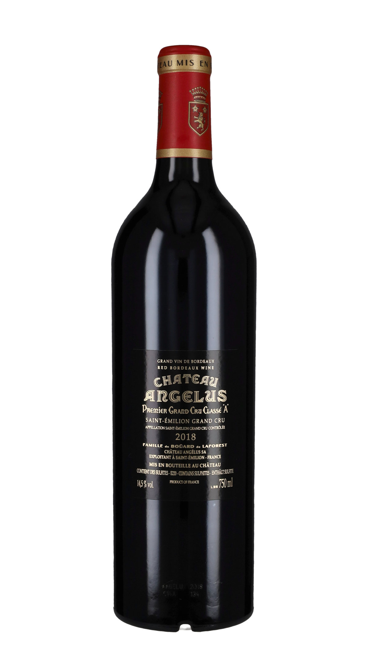 Chateau Angelus Premier Grand Cru Classe Grand Cru 2018