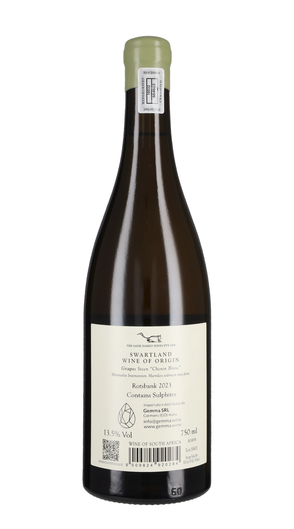 Chenin Blanc 'Rotsbank' The Sadie Family 2023
