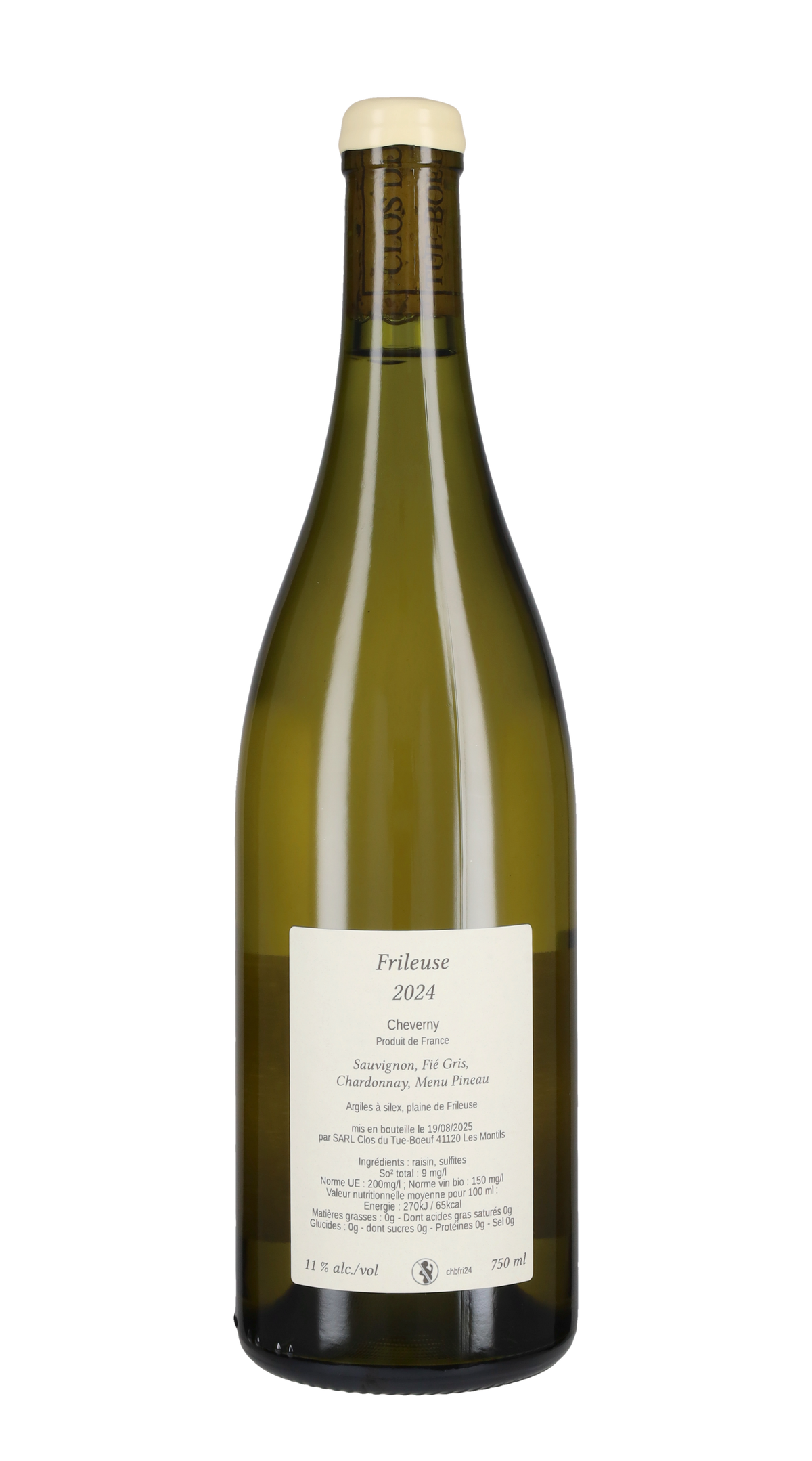 Cheverny 'Frileuse' Clos du Tue Boeuf 2024